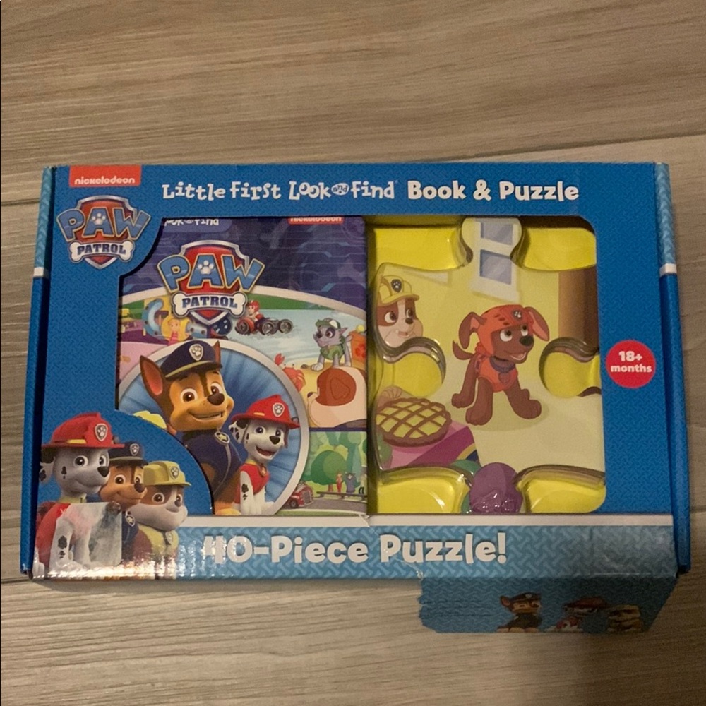 Nickelodeon PAW Patrol Look & Find Book and Puzzle - Multicolor